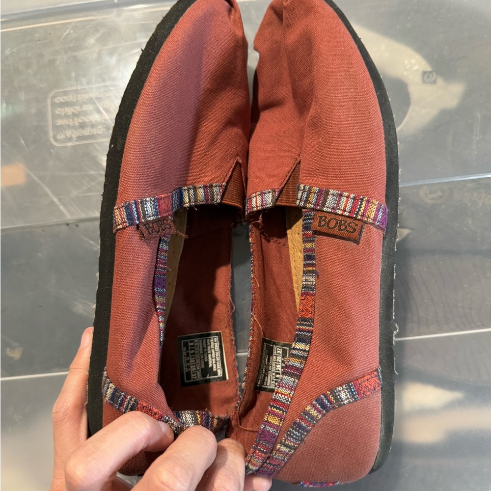 BOBS from Skechers Red Slip-On Shoes
